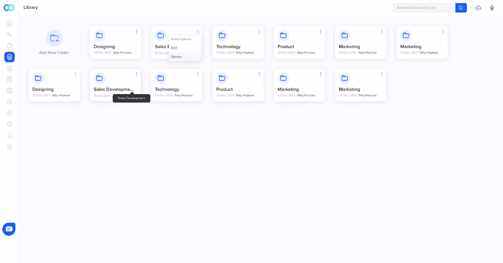 Learning management system for call center training