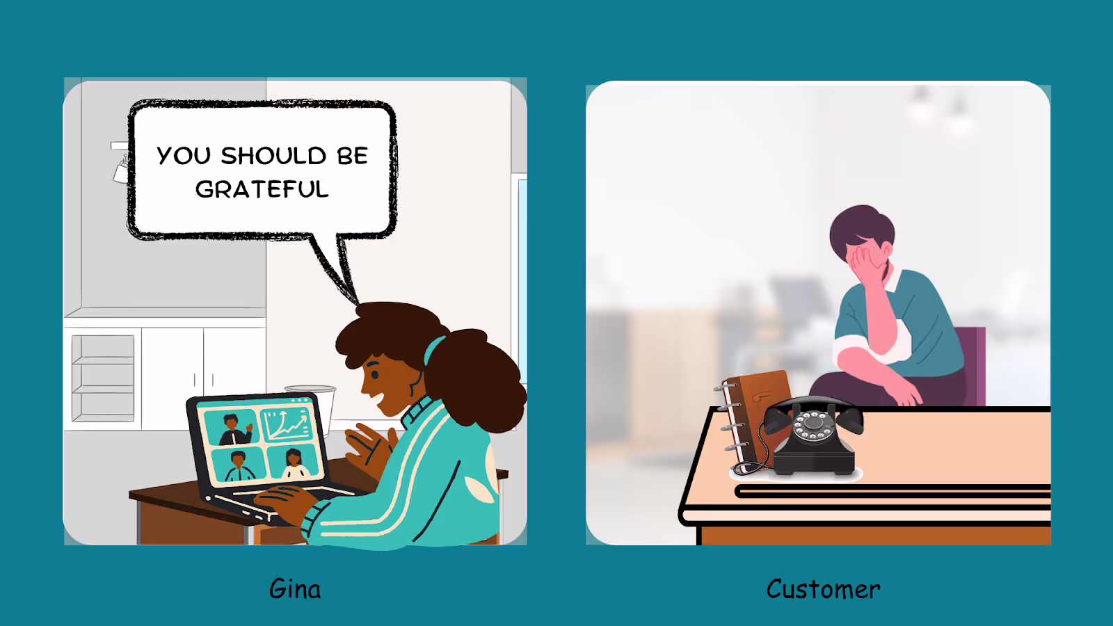 How to apologize without saying sorry by using empathy statements in customer service