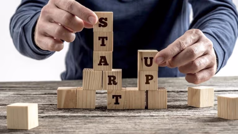 Startup news article banner