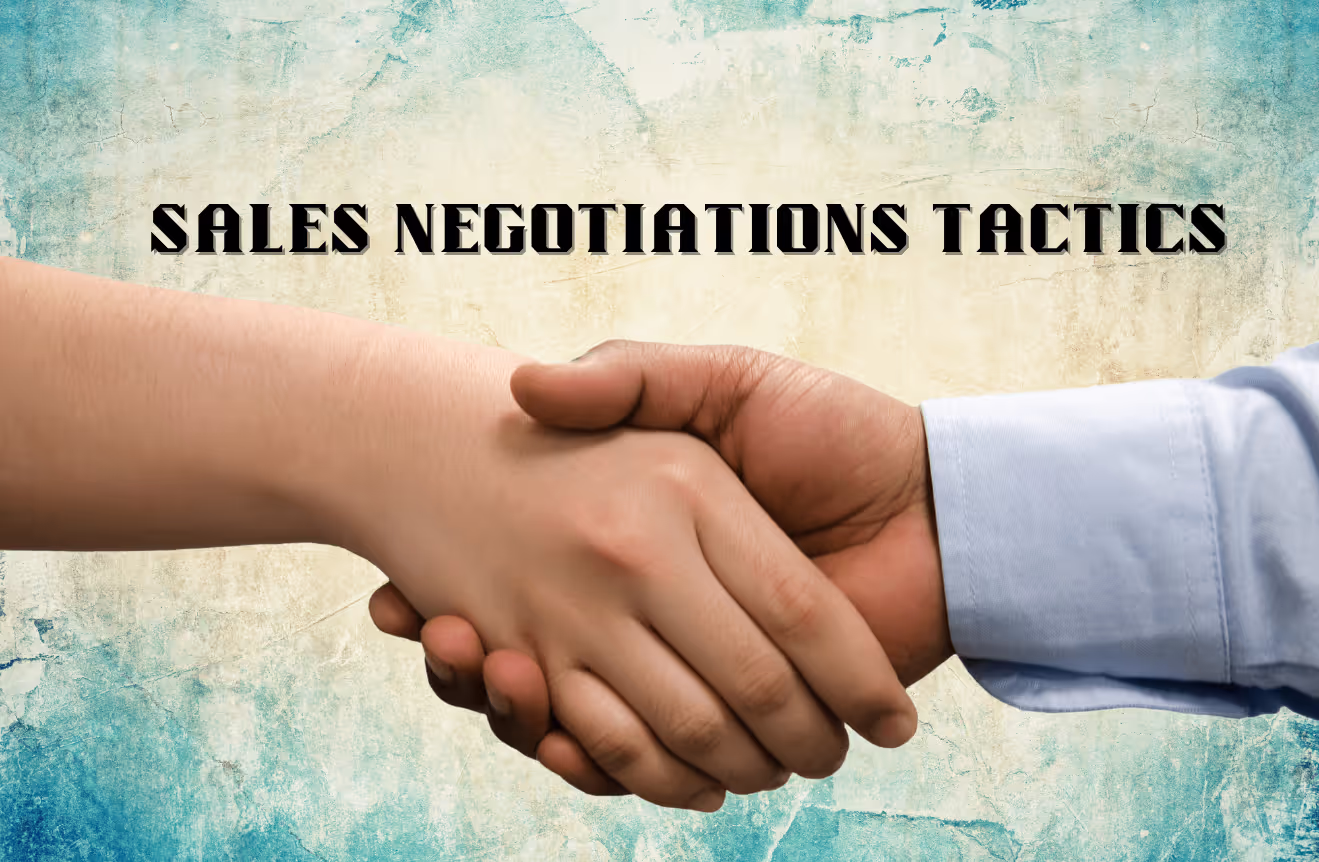 Sales negotiations call top performer tactics.