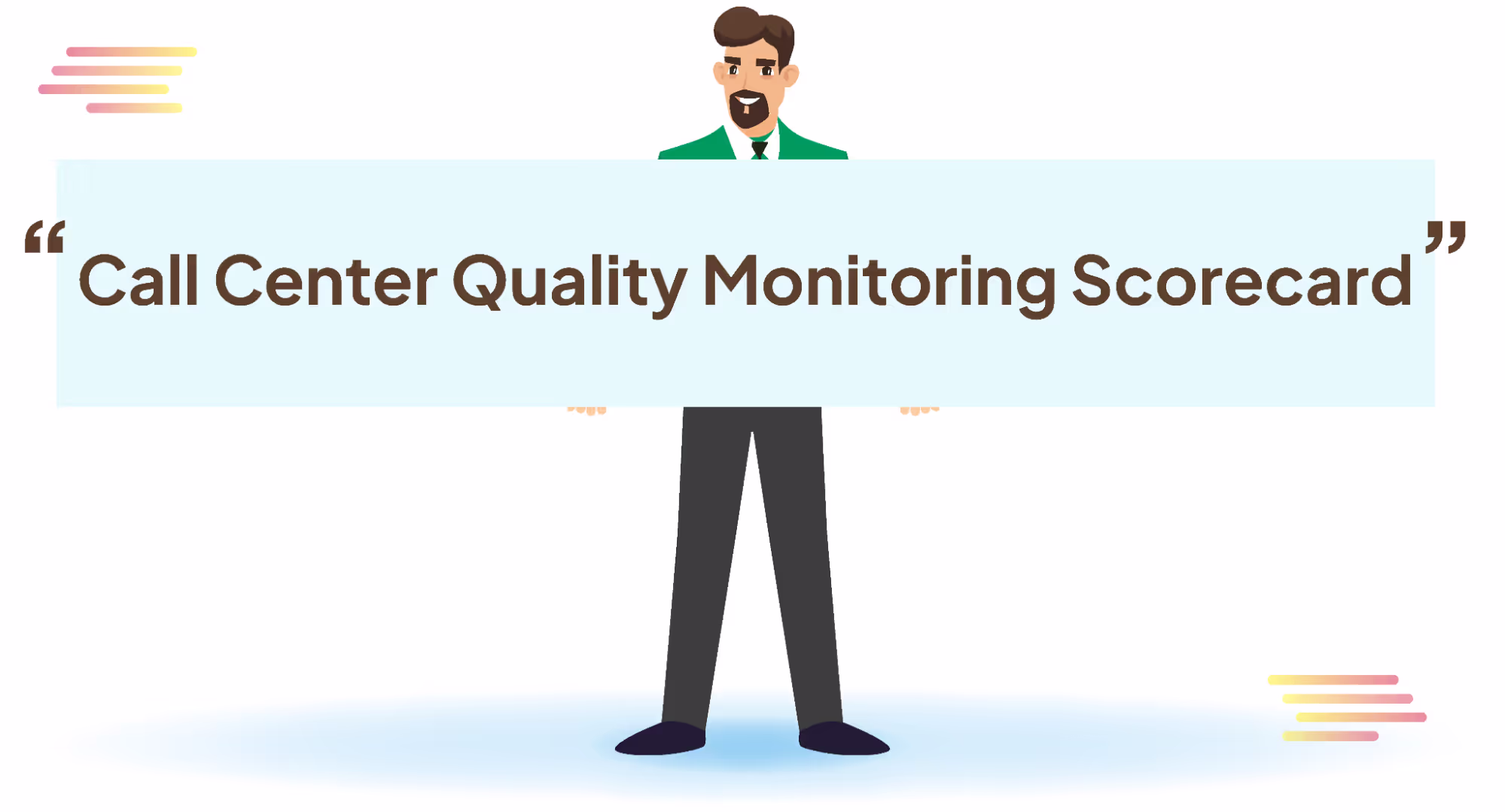 Call Center Quality Monitoring Scorecard in Callveriq