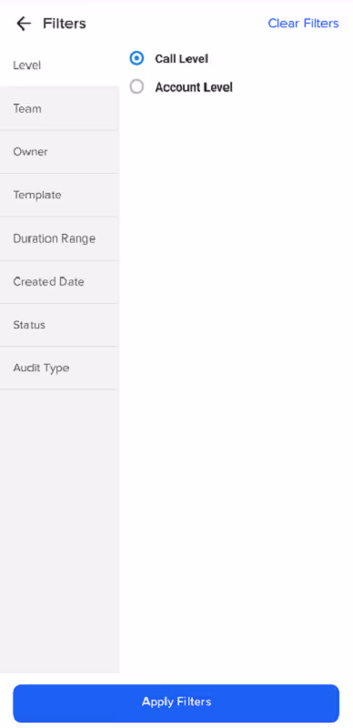 Use the filters at the bottom to view the analytics dashboard according to your requirement.