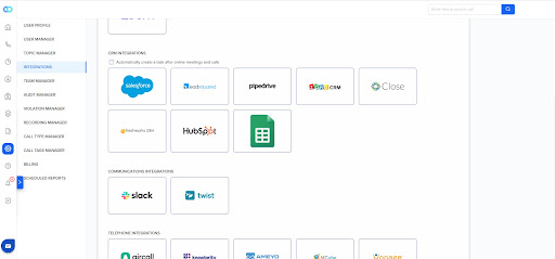 CRM Integration