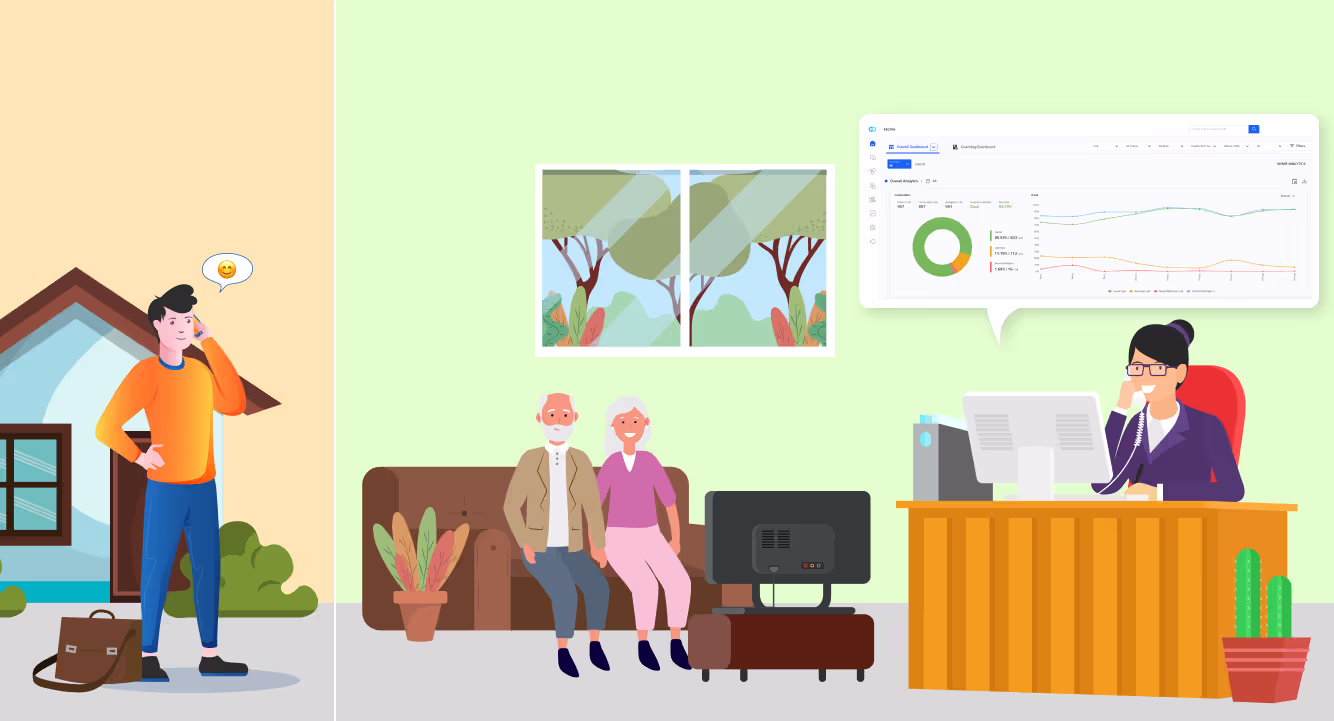 Front end personnel at senior living establishments can help callers better when equipped with call center software