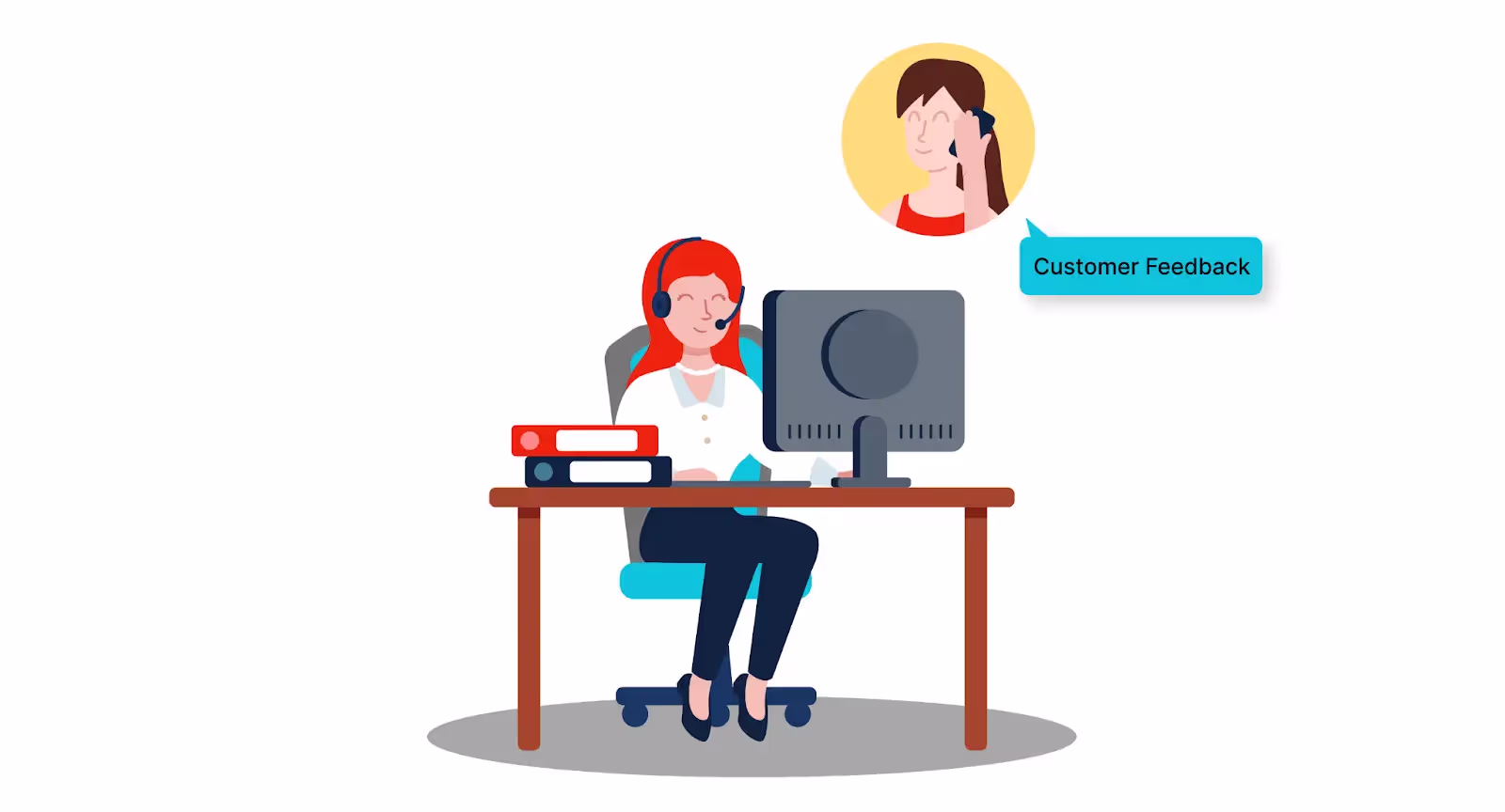 Customer feedback helps incorporate effective call center management.