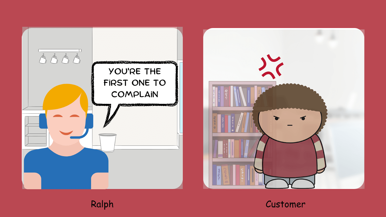 Empathy statements to avoid in remote customer service conversations