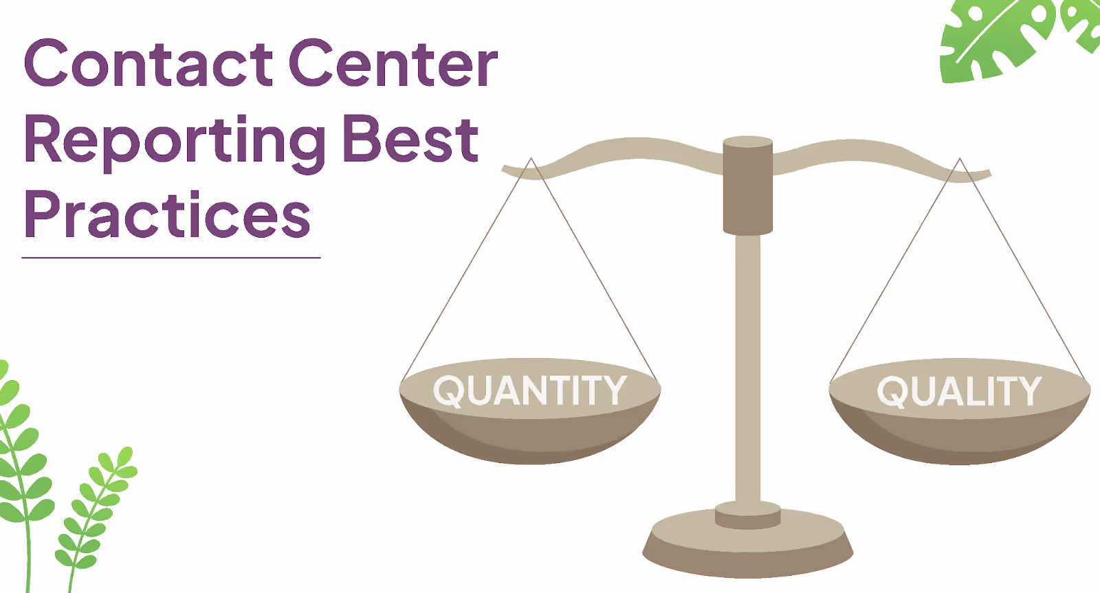 Call center reporting best practices
