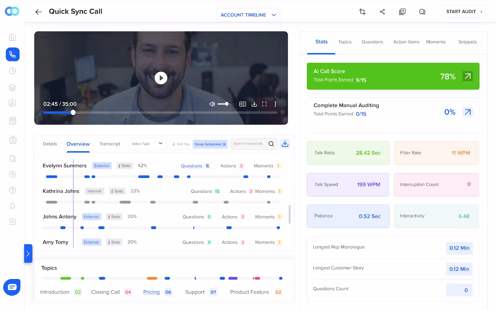 Automated recording platform