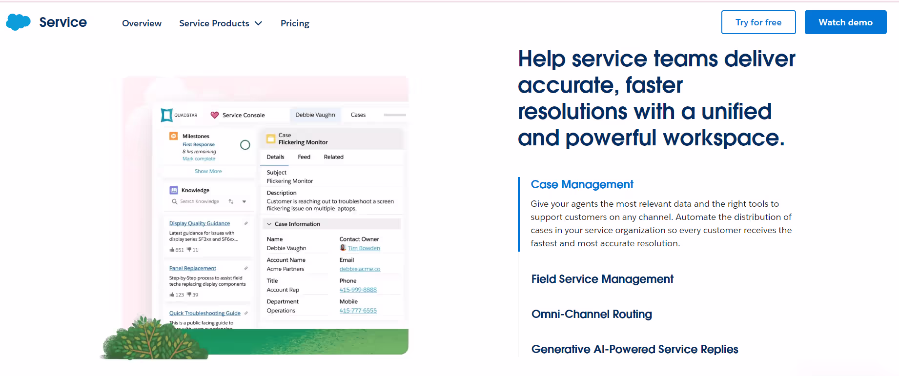 Salesforce Service Cloud