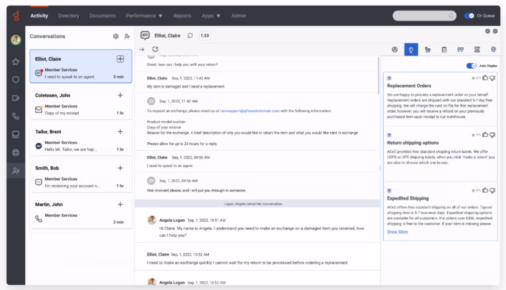 Genesys AI streamlines agent information management by automating tasks and reducing manual labor