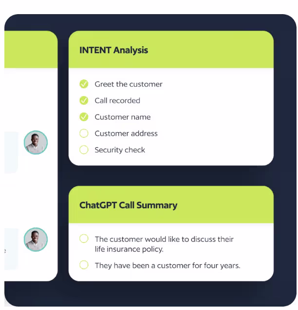 Awaken CoPilot actively listens to the conversation between an agent and a customer