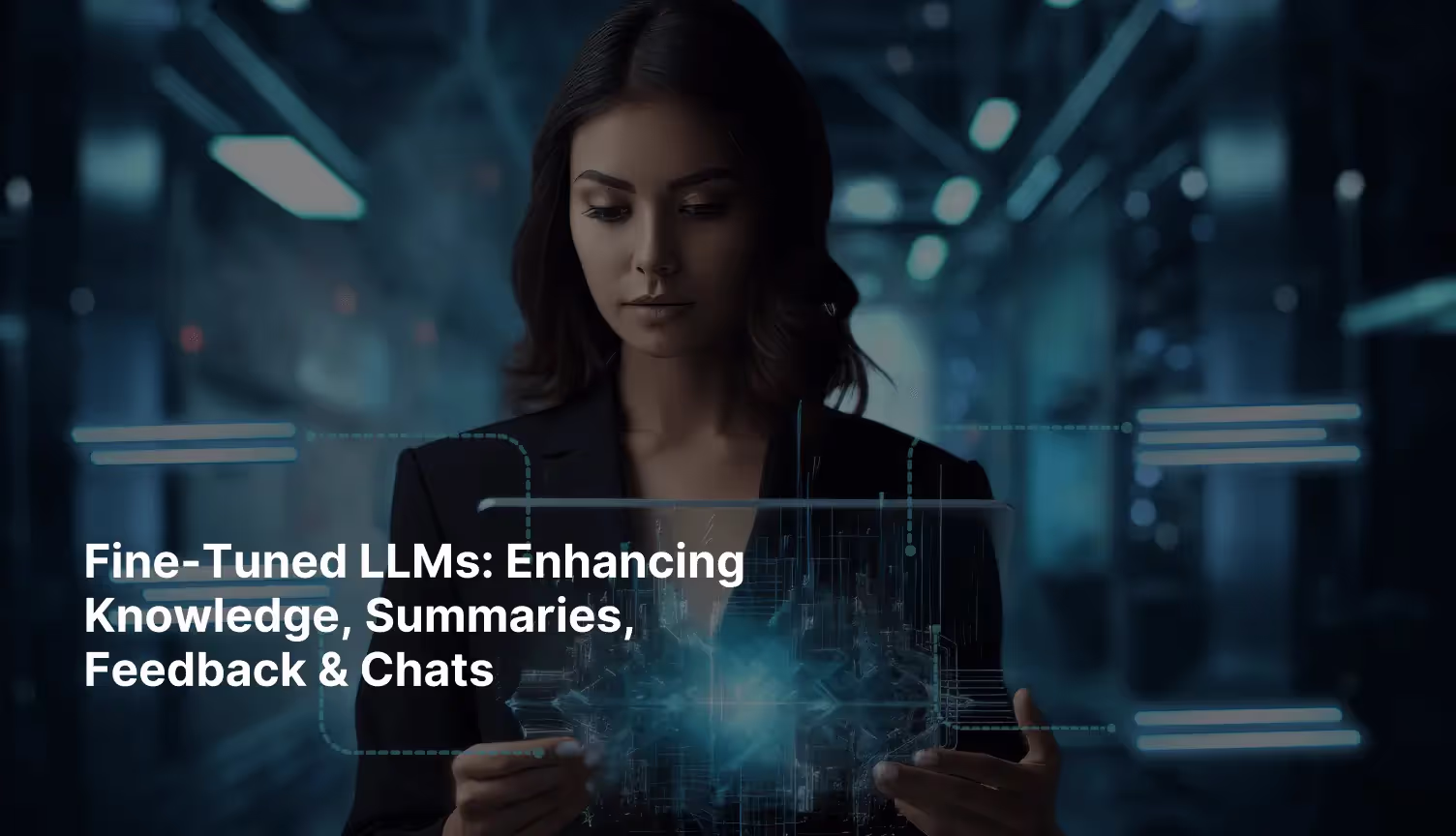How a Large Language Model Transforms Knowledge, Feedback, and Chat Functions