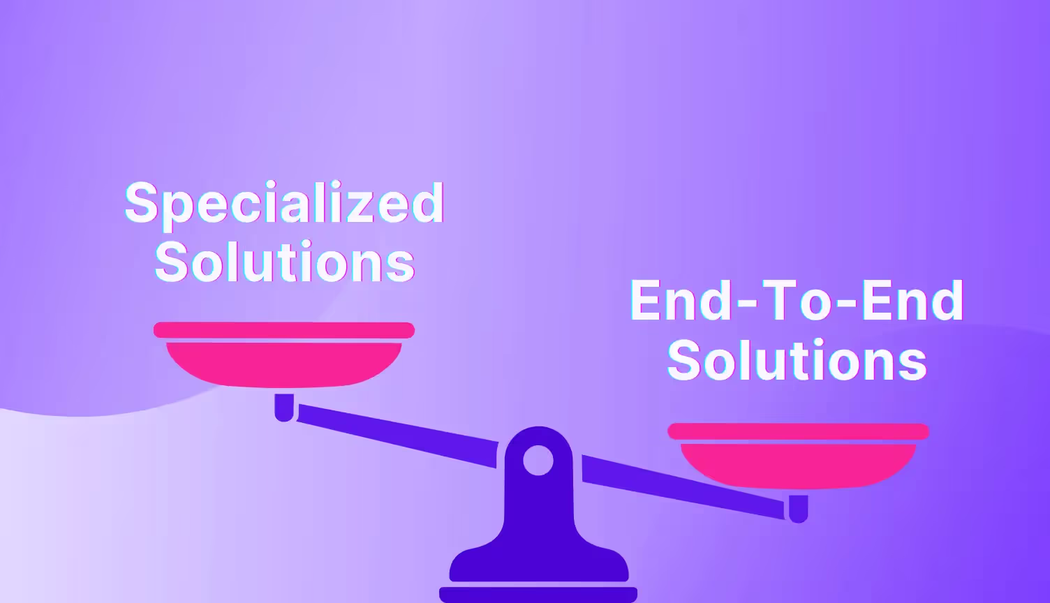 Specialized Solutions Over End-To-End Solutions for Call Centers: Explained