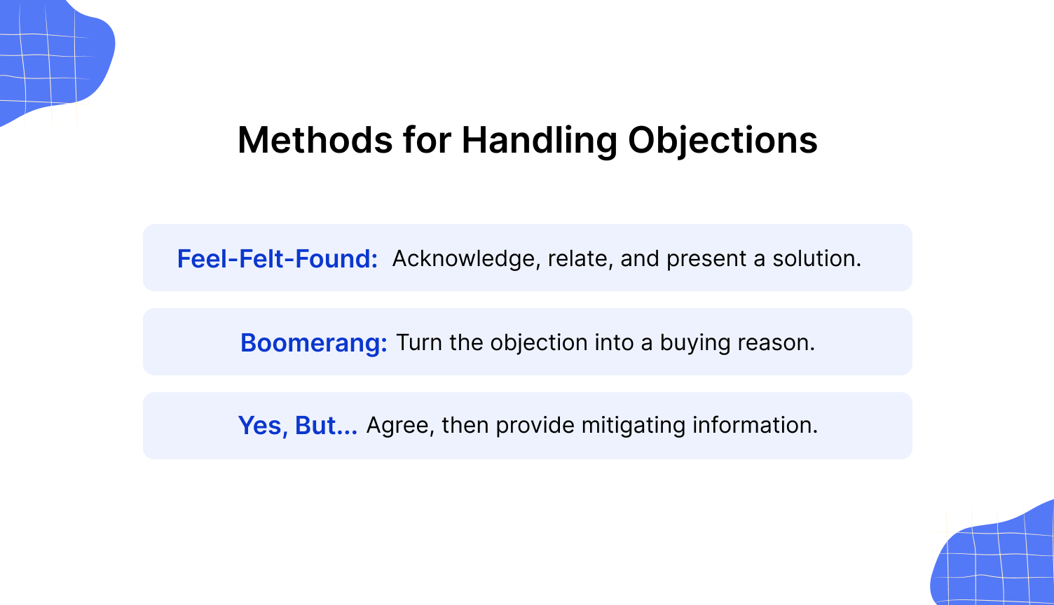 Objection Handling in Customer Service