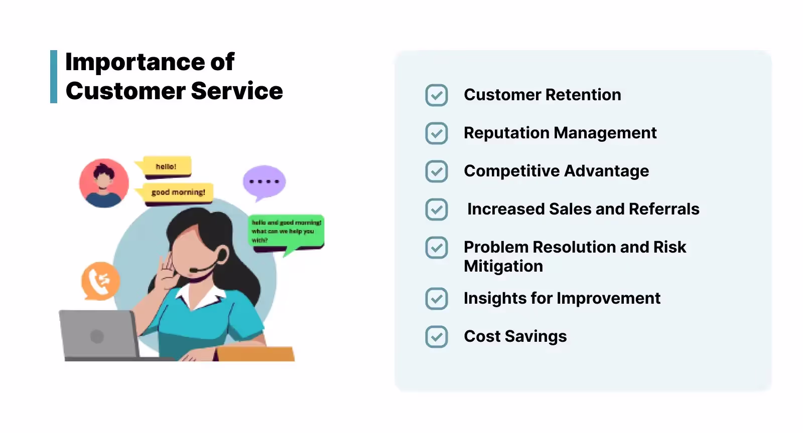 Customer Service and Support