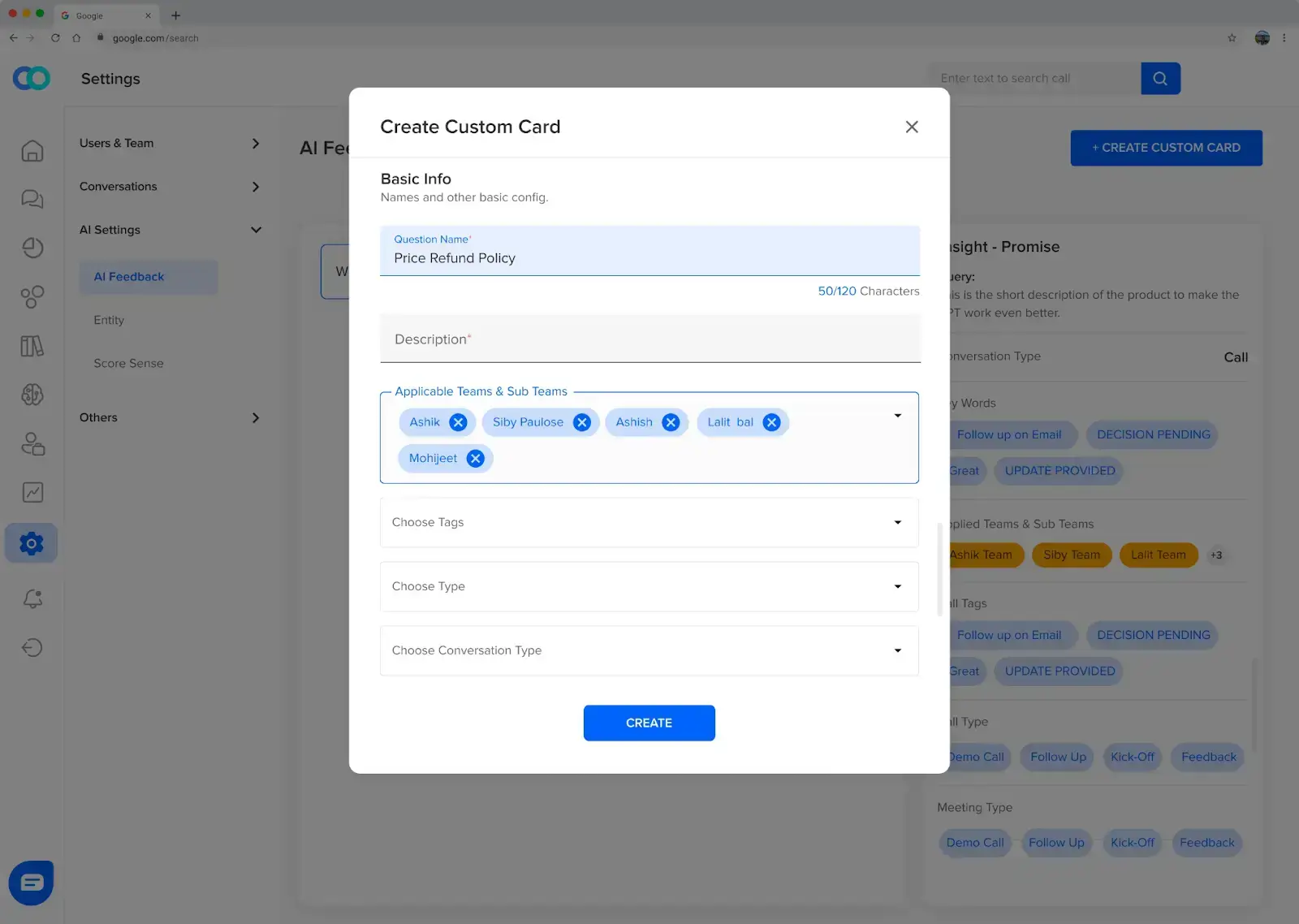 Callveriq’s real-time analytics and feedback