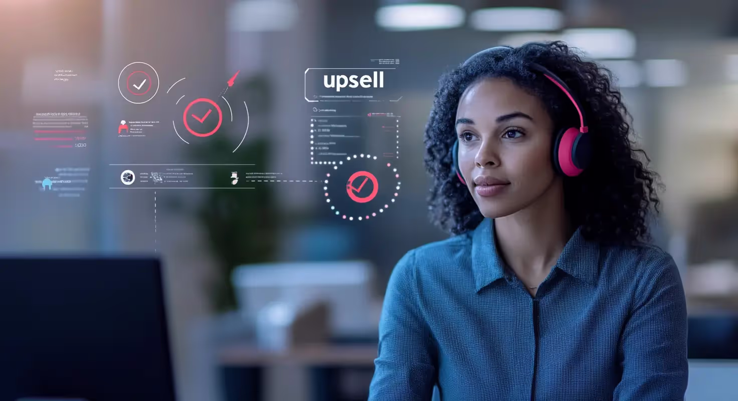 How Agent Assist AI Reduces Call Handling Time and Upsells