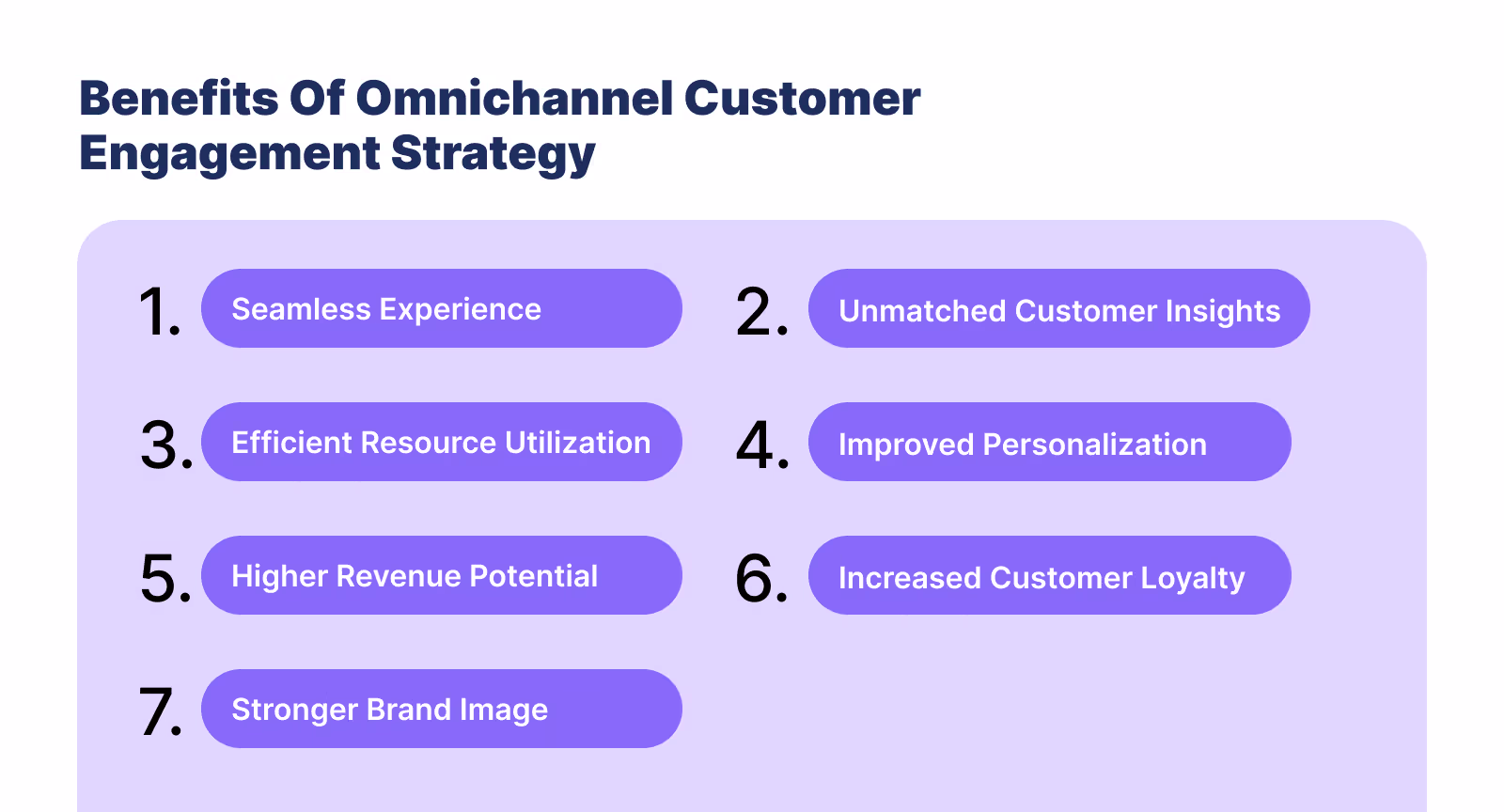Omnichannel Contact Center benefits