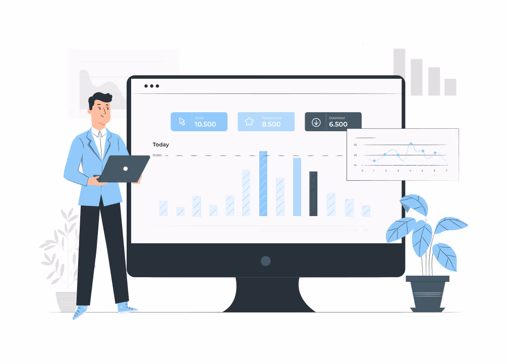 Call analysis report generated by call logging software