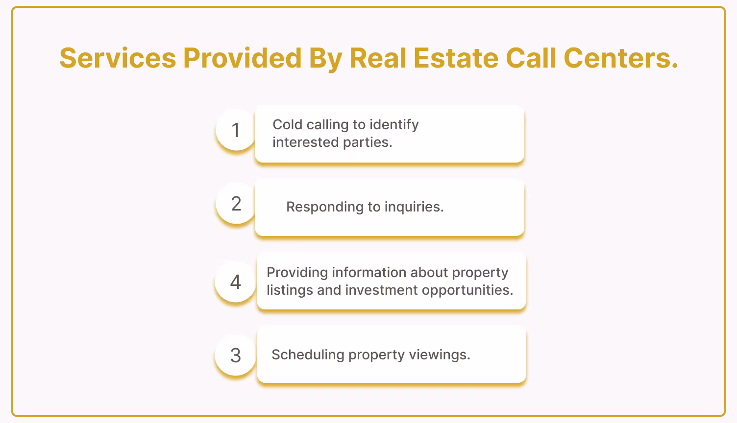 Key features of the Real estate call center for the Zillow Flex program