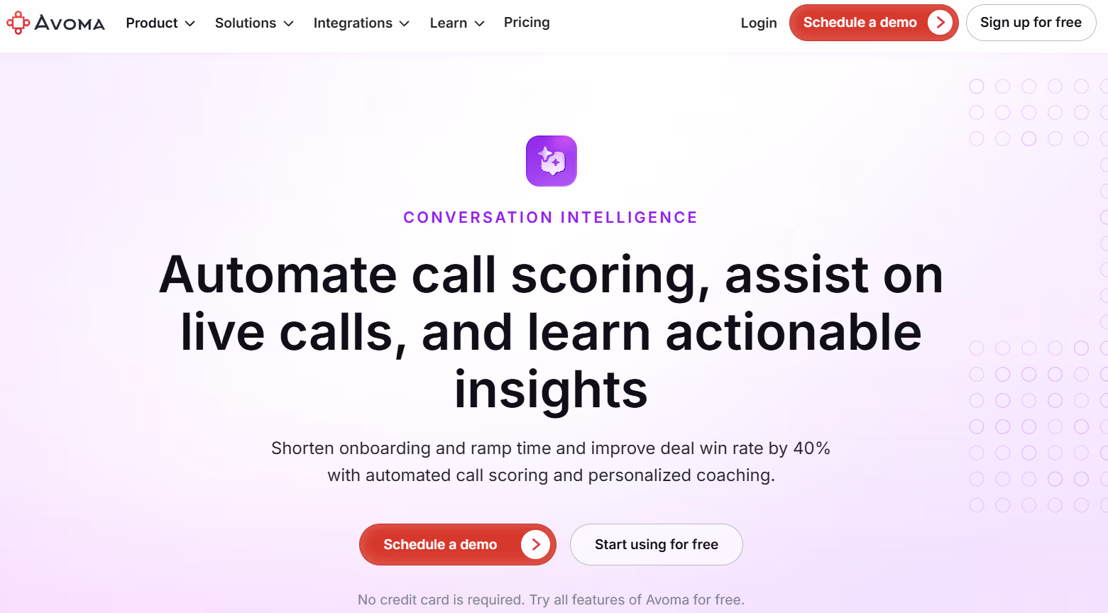Avoma uses AI data analytics to turn meetings into actionable insights.