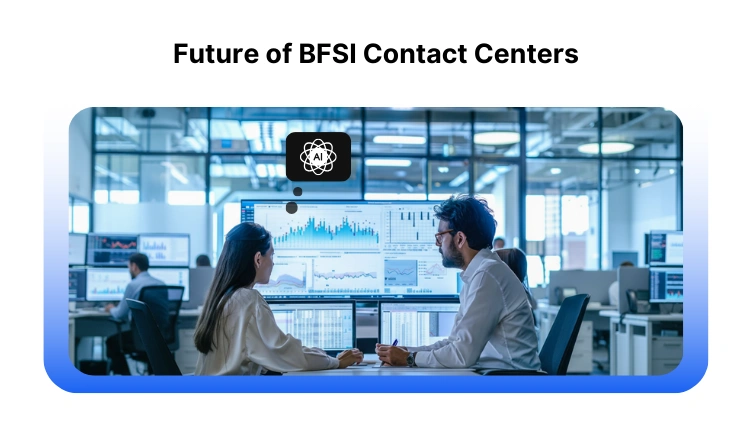 Agent productivity metrics in BFSI with AI-powered tools and real-time insights.