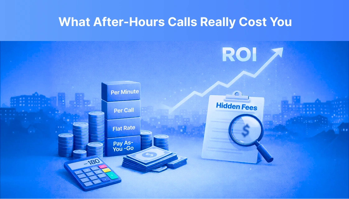 A complete breakdown of after hours answering service pricing and ROI.