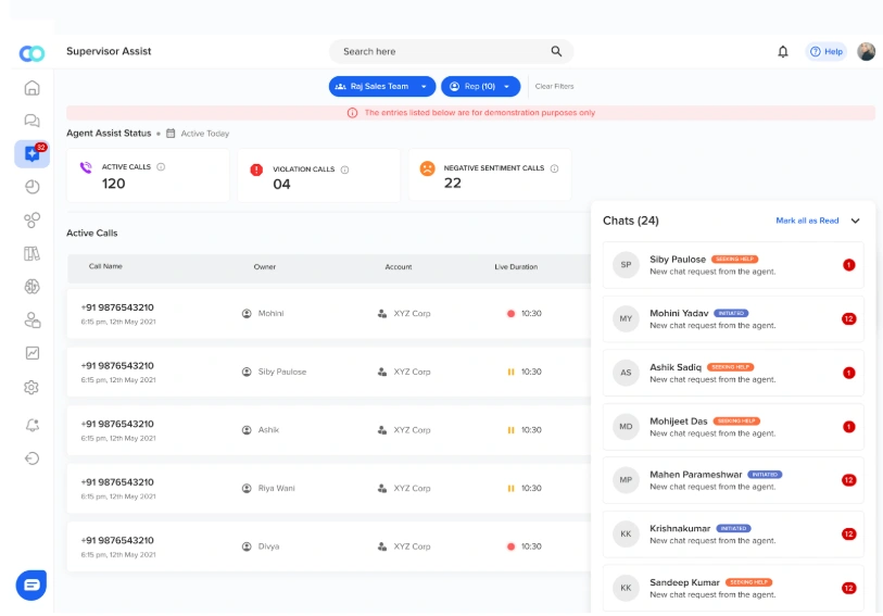 AI-driven supervisor assist for real-time insurance compliance.