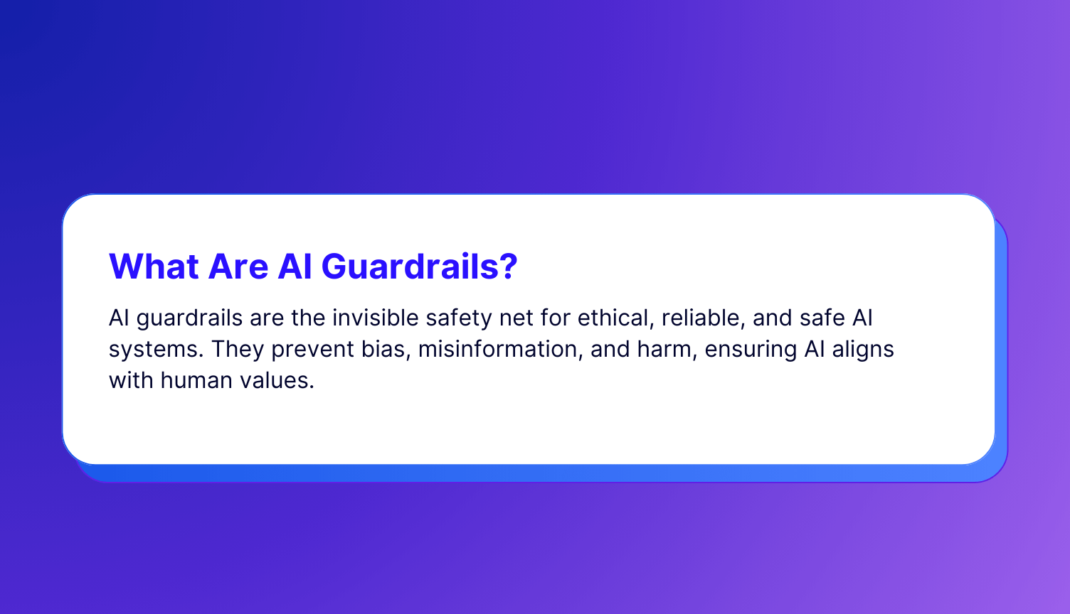 What is an AI Guardrail?