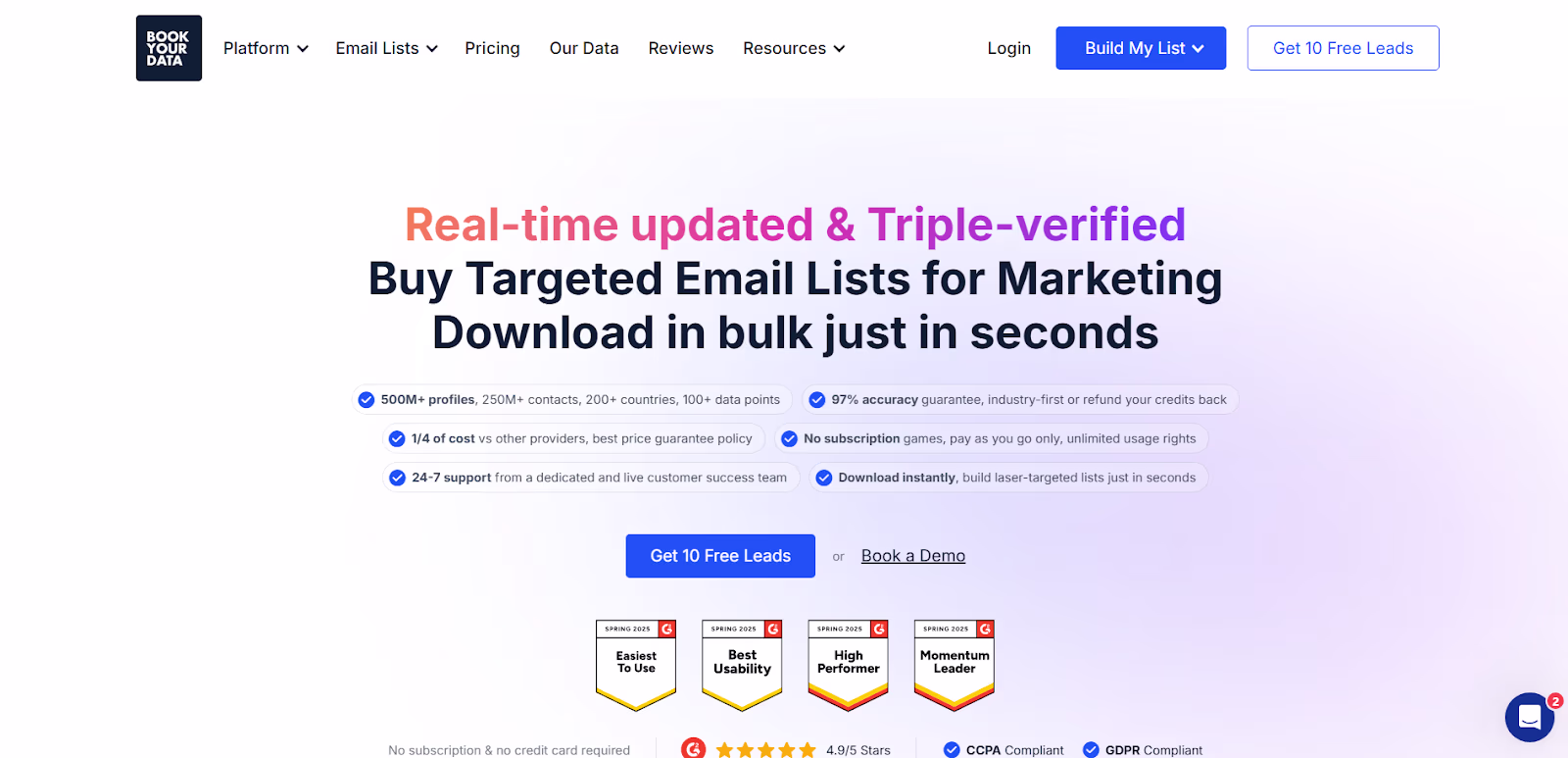 Best for Real-Time B2B Lead Generation