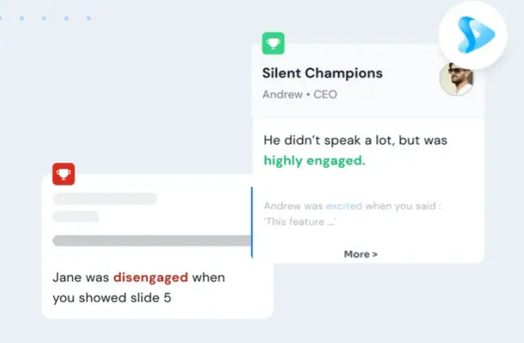Sybill.ai utilizes engagement and sentiment data to gain an understanding of buyer intent