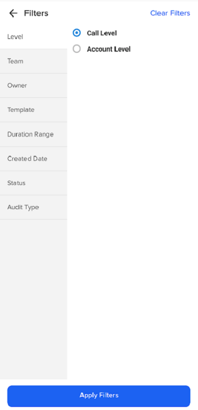 Use the filters at the bottom to view the analytics dashboard according to your requirement.