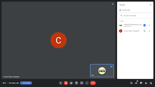 Callveriq’s Assistant Joins The Conversation When a Call Starts