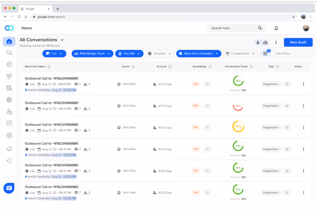 conversation intelligence for better agent performance