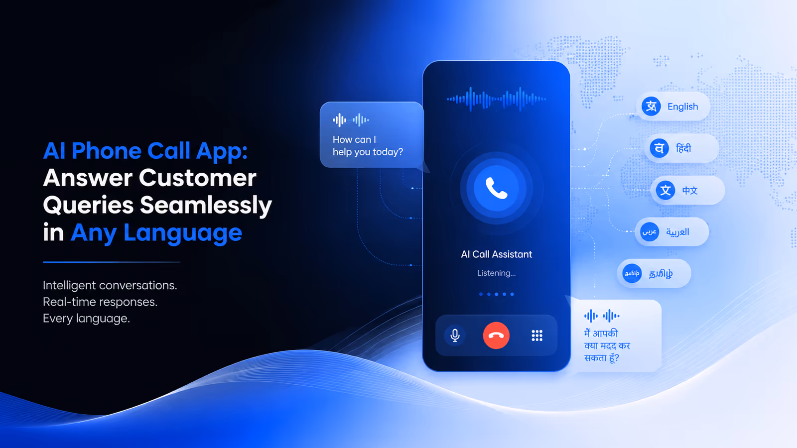 AI Phone Call Assistant: Answer Customer Queries Seamlessly in Any Language