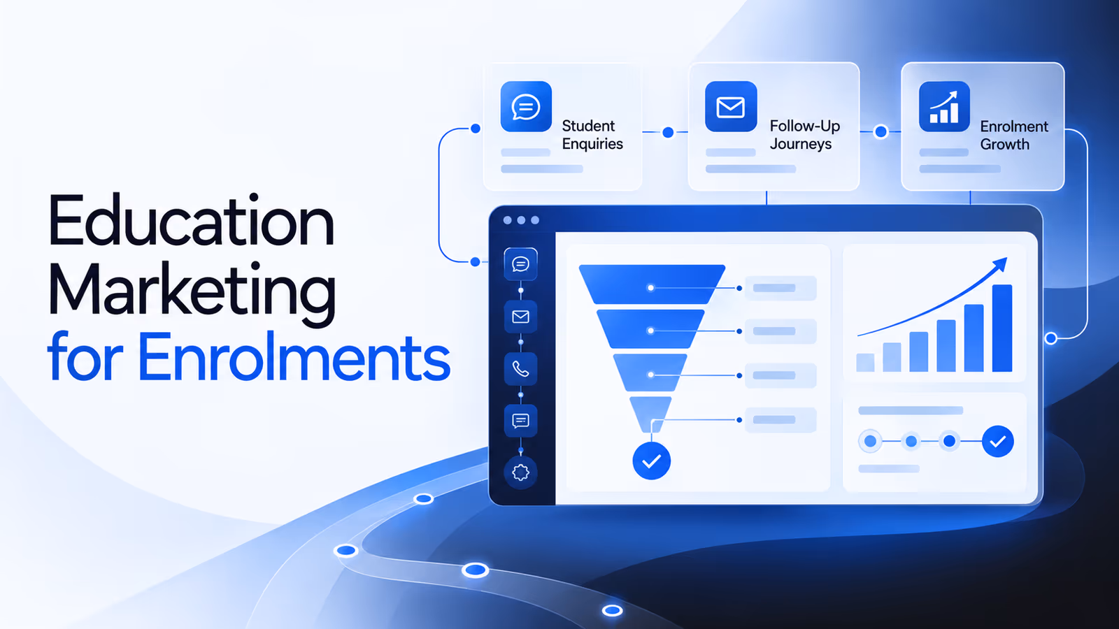 education marketing illustration