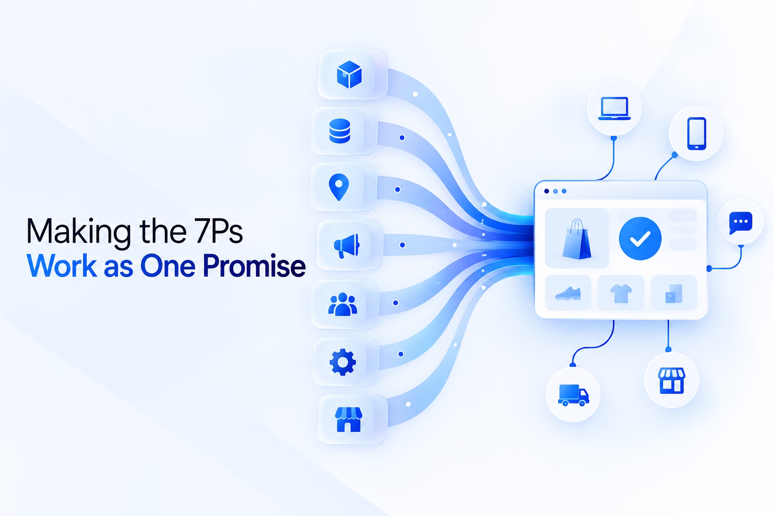Retail marketing mix unified promise