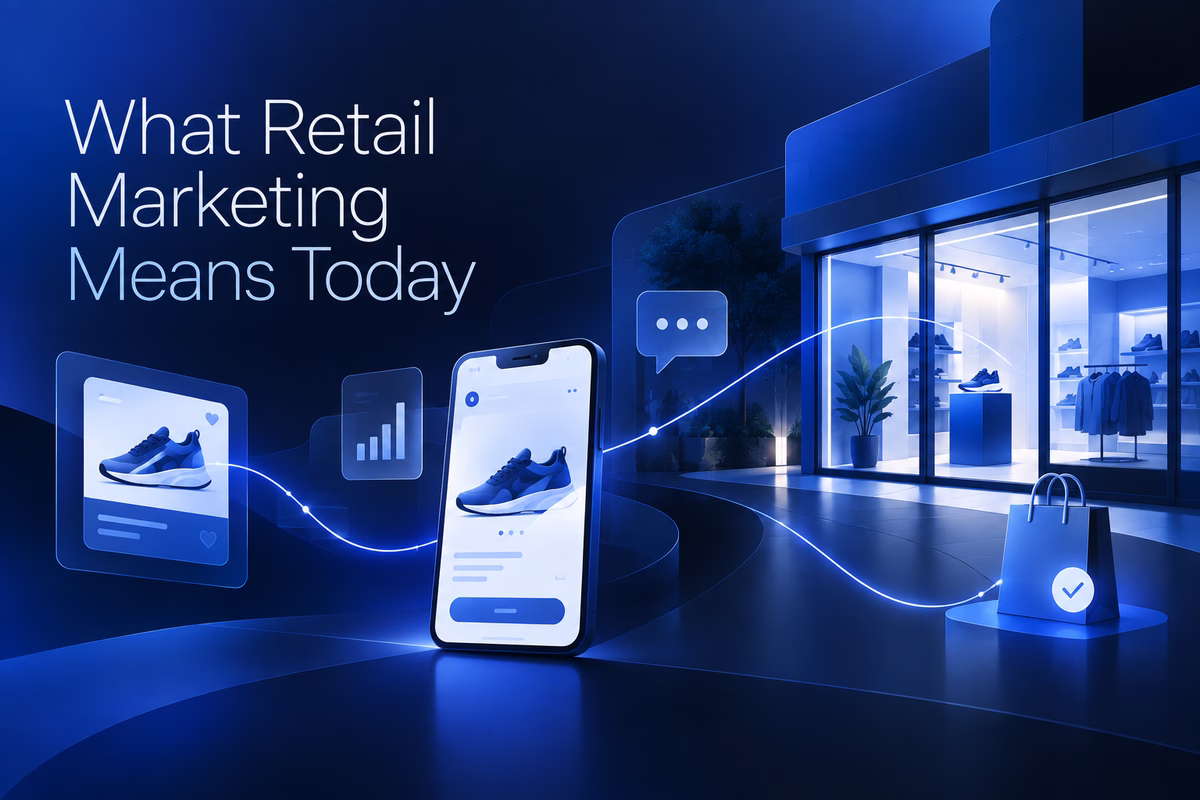 Retail marketing connects shopper journeys