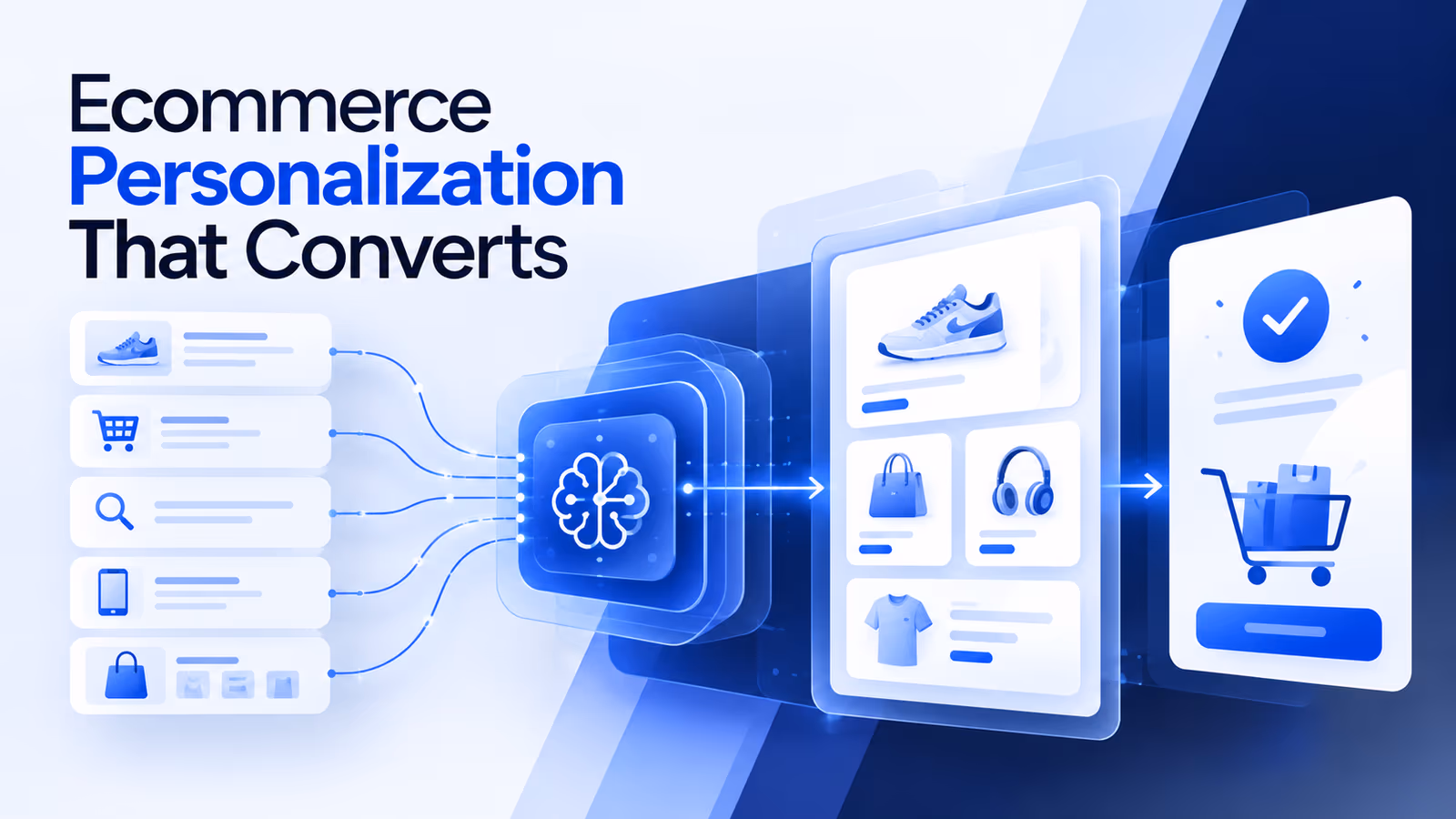 ecommerce personalization illustration