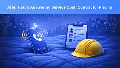 After hours answering service cost breakdown for contractors