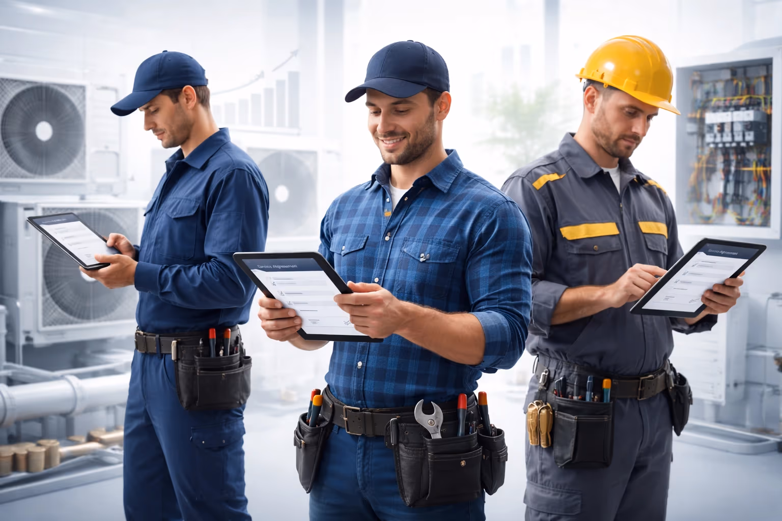 Service agreement template used by field service teams
